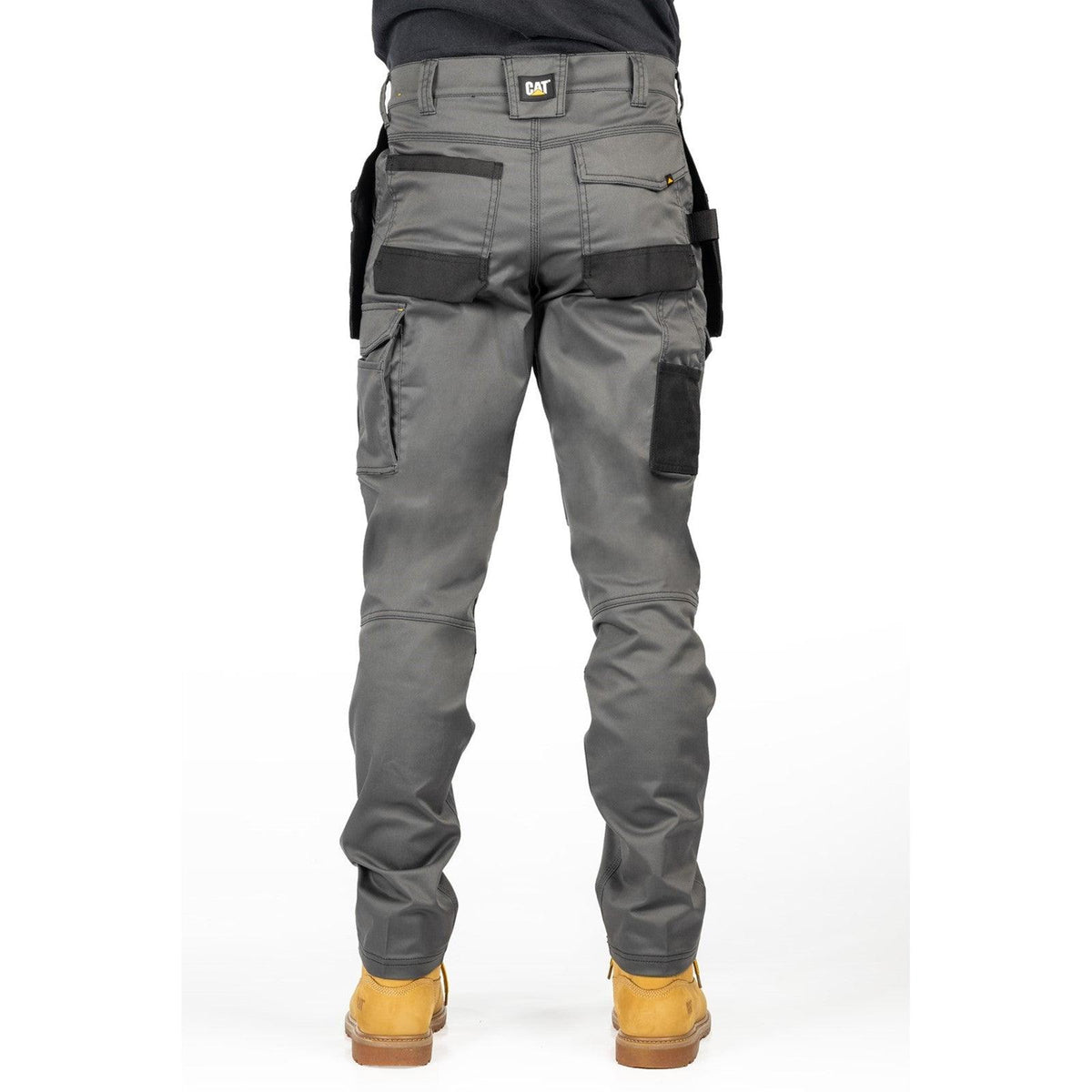 Calça com Bolso Lateral para Joelhos em Stretch Essencial